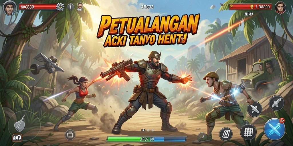 Tampilan screenshot menampilkan aksi mendebarkan dalam ABC33.