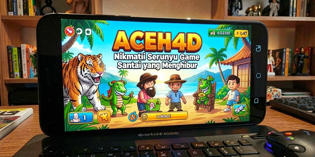 Screenshot utama ACEH4D menampilkan gameplay yang ceria dan menghibur.