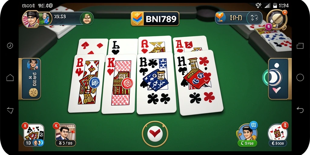 Tampilan gameplay seru dan interaktif dalam BNI789.