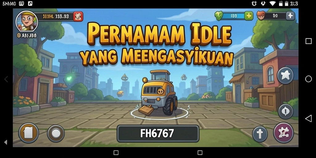 Screenshot FH6767 menampilkan aksi gameplay Idle yang seru dan menarik.