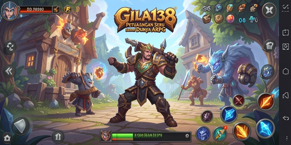 Tampilan seru dari gameplay GILA138 yang menarik.