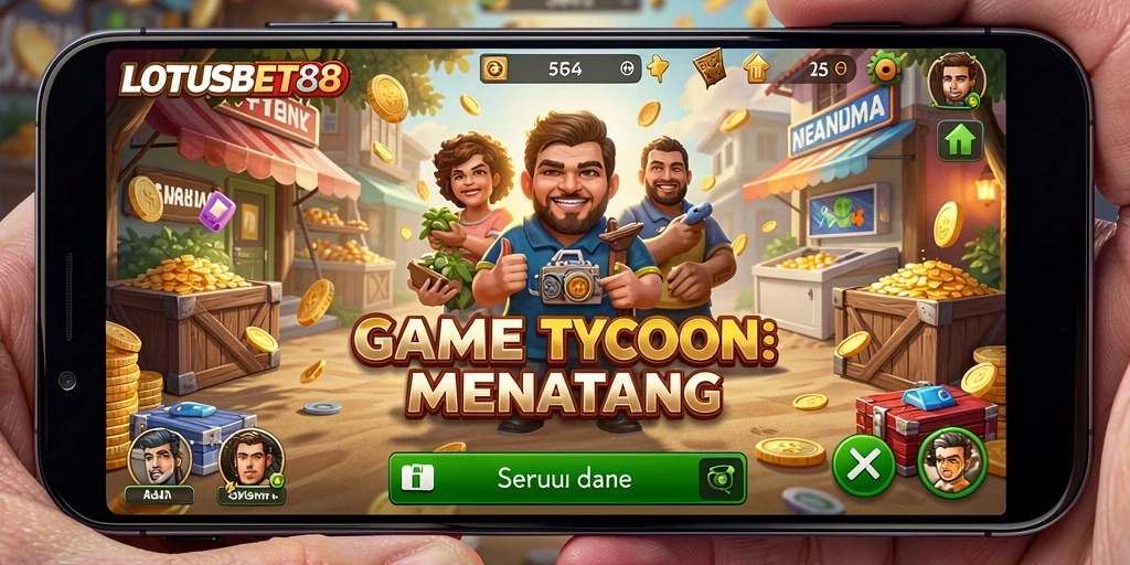 Tampilan gameplay menarik dari LOTUSBET88 yang menunjukkan kemajuan bisnis.