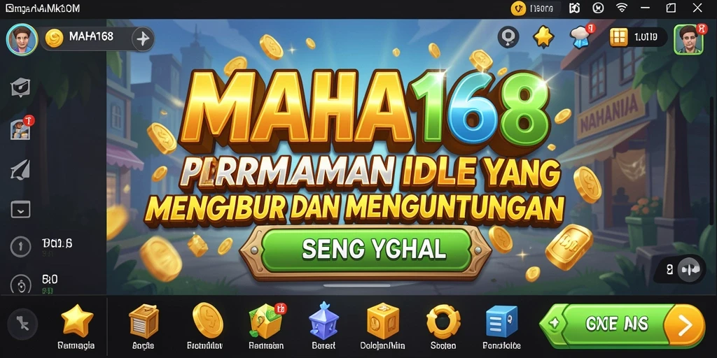 Tampilan gameplay <strong>MAHA168</strong> yang menarik dan menghibur.