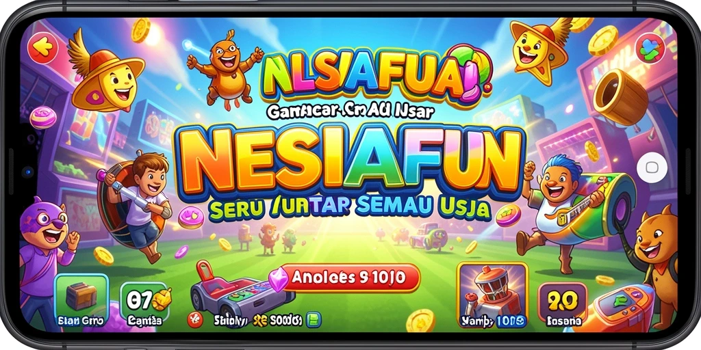 Screenshot gameplay NESIAFUN yang menampilkan aksi seru di level yang penuh tantangan.