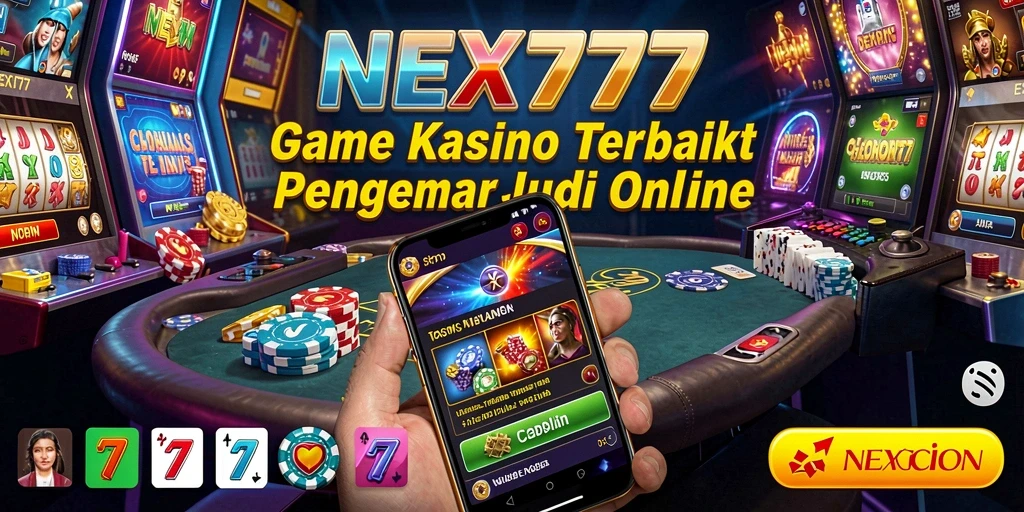 Screenshot NEX777 menampilkan gameplay Kasino yang seru dan interaktif.