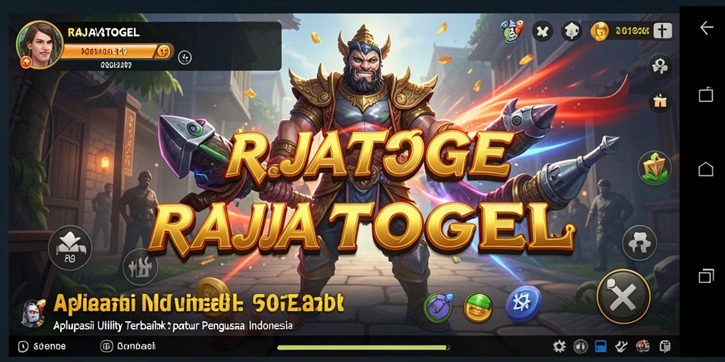 Screenshot utama RAJATOGEL menampilkan antarmuka aplikasi yang ramah pengguna.