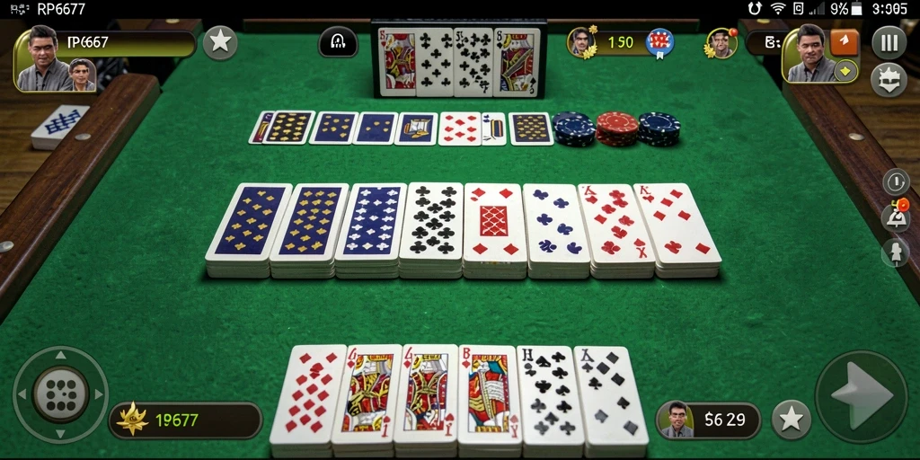 Tampilan gameplay seru di RP6677 yang menarik minat pemain.