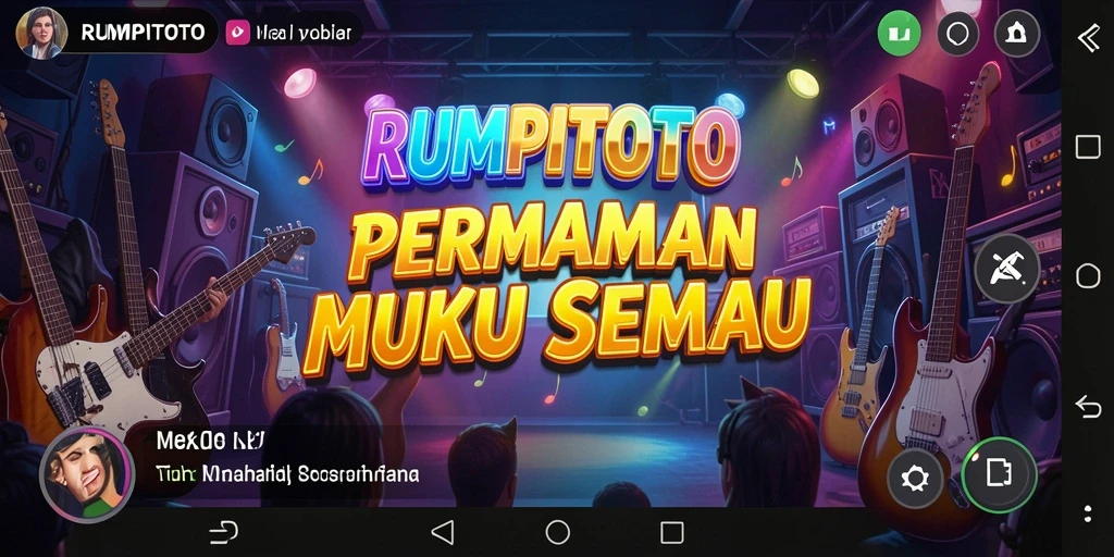 Screenshot utama RUMPITOTO menampilkan gameplay yang menantang dan seru.