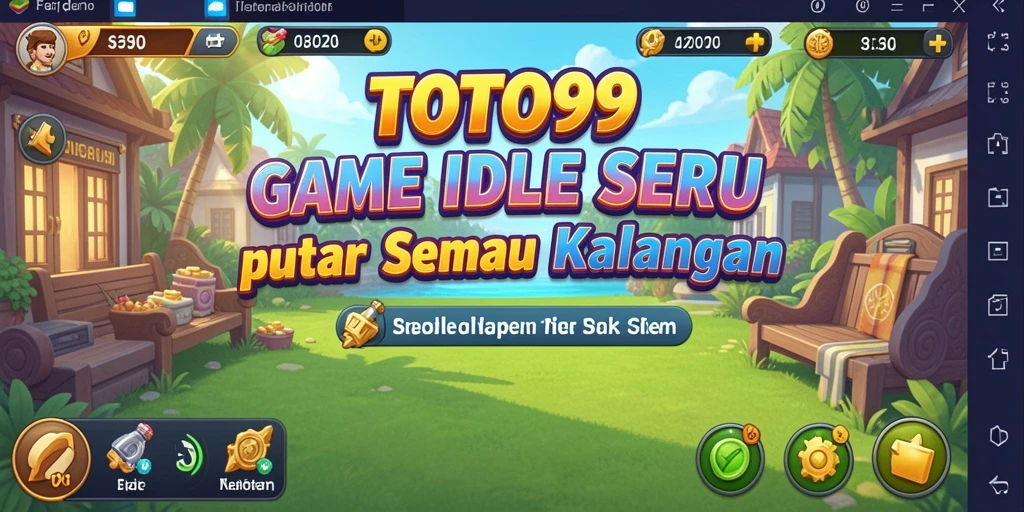 Tampilan gameplay TOTO99 dengan mekanisme Idle yang menarik.