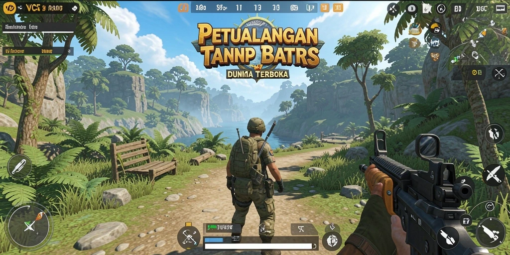 Tampilan gameplay menarik dari dunia terbuka VC5.